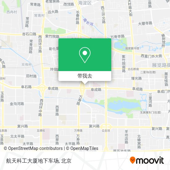 航天科工大厦地下车场地图