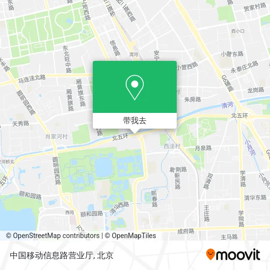 中国移动信息路营业厅地图