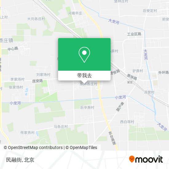 民融街地图