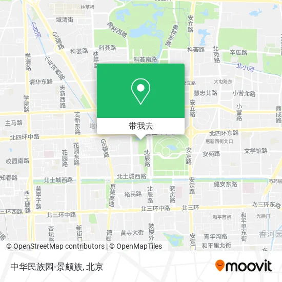 中华民族园-景颇族地图