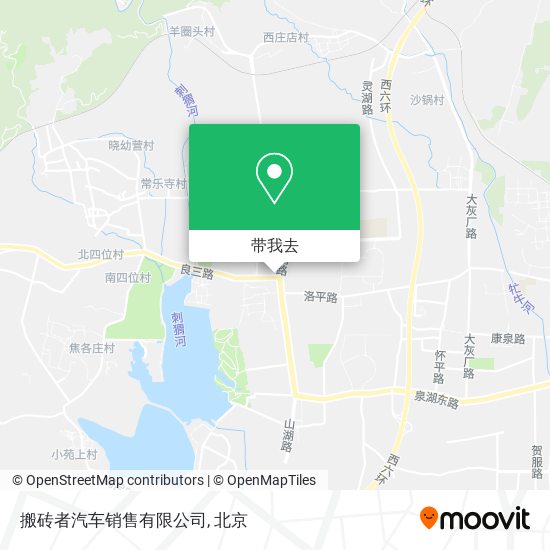 搬砖者汽车销售有限公司地图