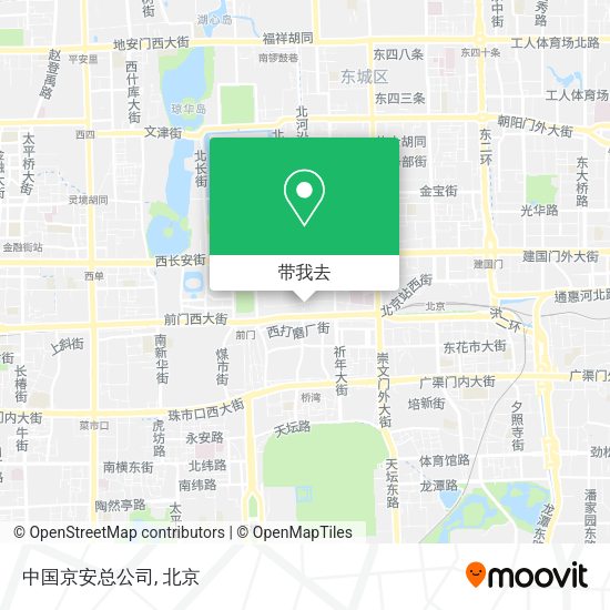 中国京安总公司地图