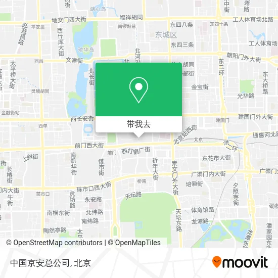 中国京安总公司地图