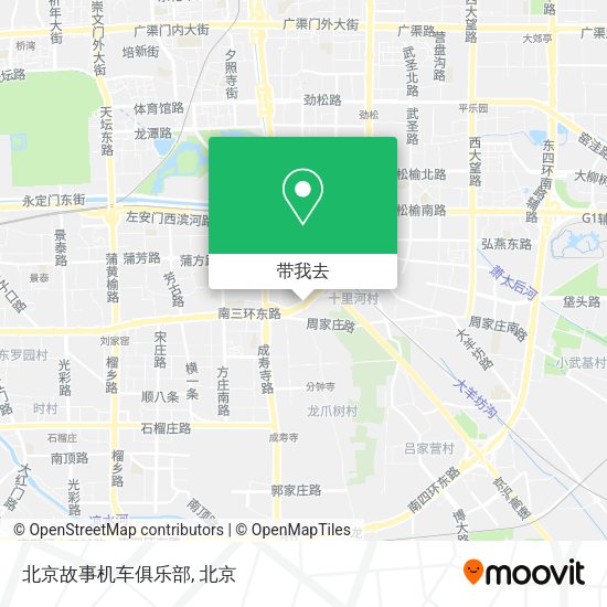 北京故事机车俱乐部地图