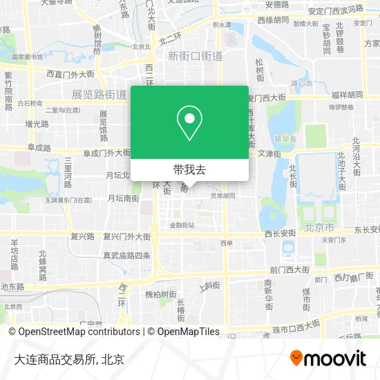 大连商品交易所地图