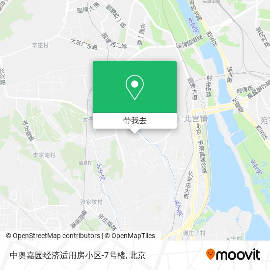 中奥嘉园经济适用房小区-7号楼地图