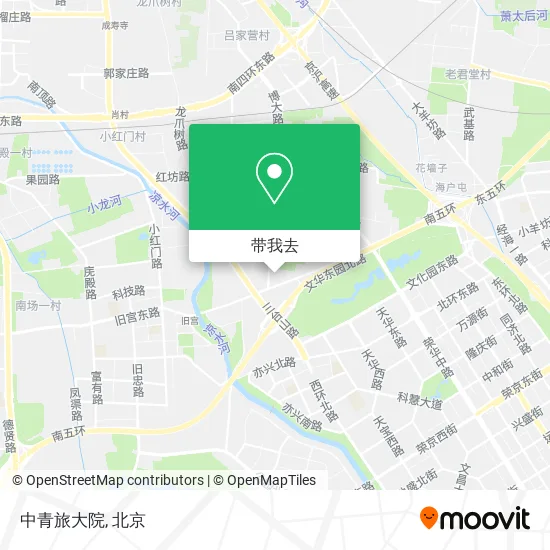 中青旅大院地图