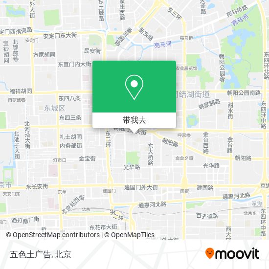 五色土广告地图