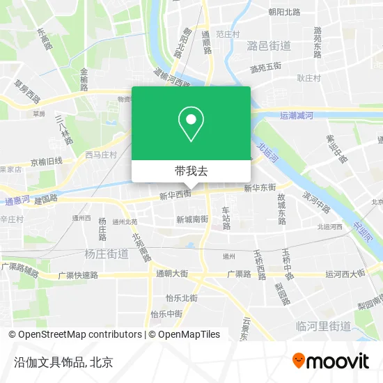 沿伽文具饰品地图