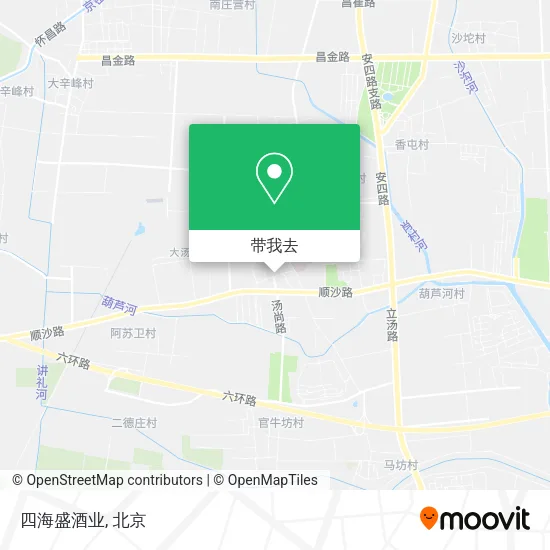 四海盛酒业地图