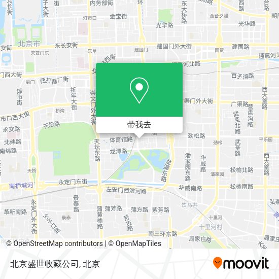 北京盛世收藏公司地图