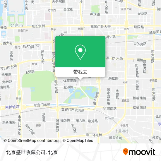北京盛世收藏公司地图