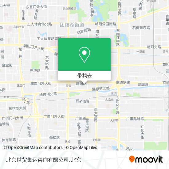 北京世贸集运咨询有限公司地图