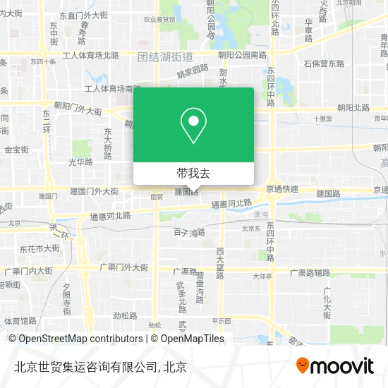 北京世贸集运咨询有限公司地图