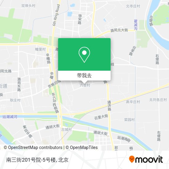 南三街201号院-5号楼地图