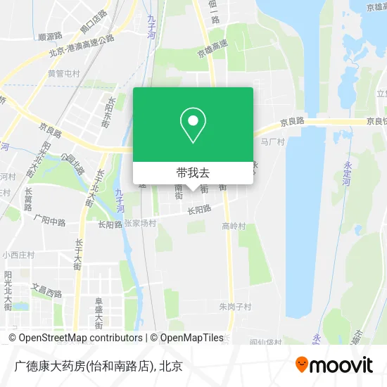 广德康大药房(怡和南路店)地图