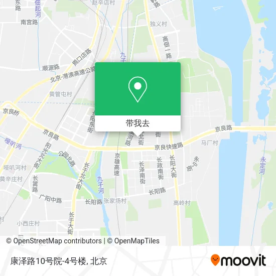 康泽路10号院-4号楼地图