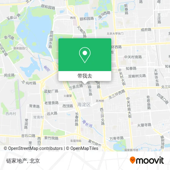 链家地产地图