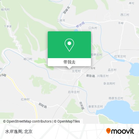 水岸逸阁地图
