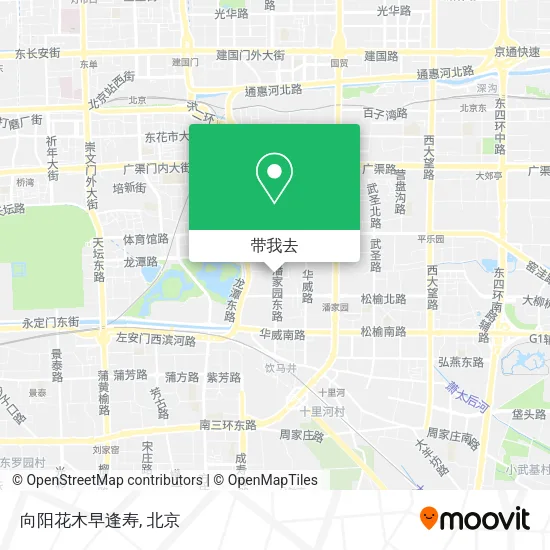 向阳花木早逢寿地图