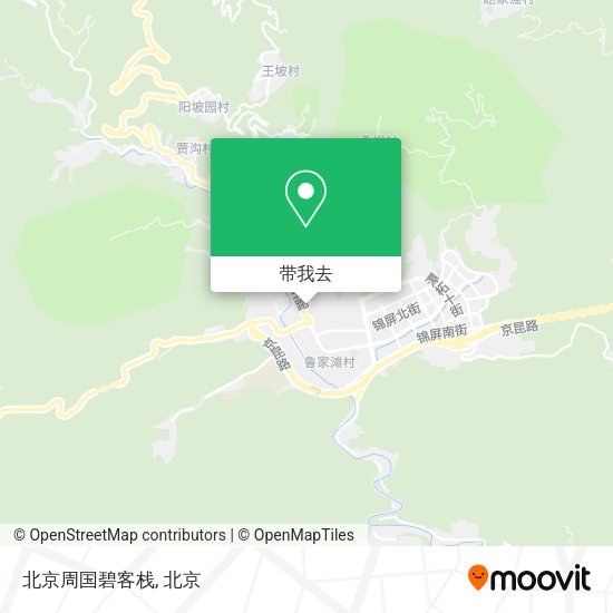 北京周国碧客栈地图