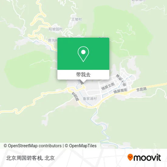 北京周国碧客栈地图