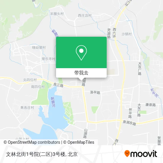 文林北街1号院(二区)3号楼地图