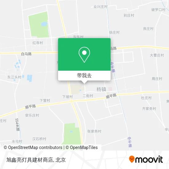 旭鑫亮灯具建材商店地图