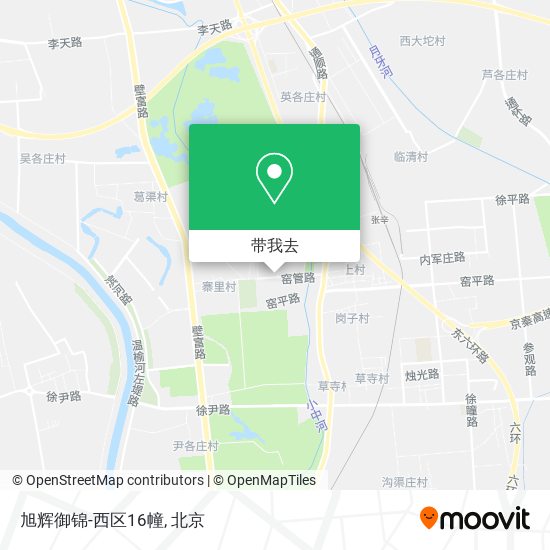 旭辉御锦-西区16幢地图