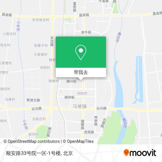 顺安路33号院一区-1号楼地图