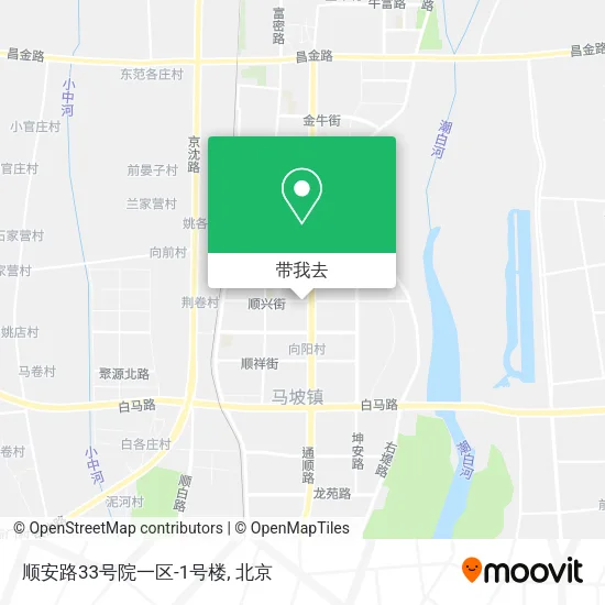 顺安路33号院一区-1号楼地图