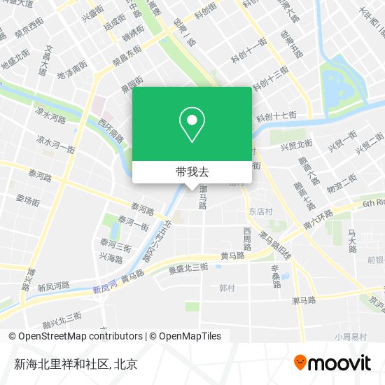 新海北里祥和社区地图