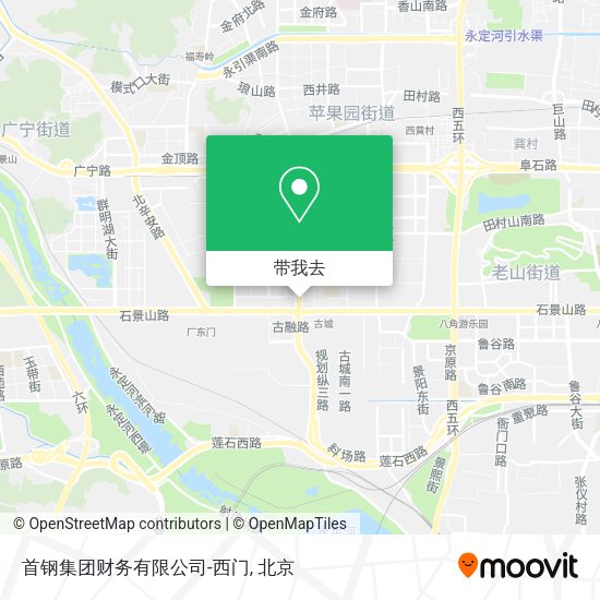 首钢集团财务有限公司-西门地图