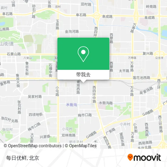 每日优鲜地图