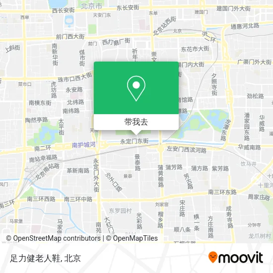 足力健老人鞋地图