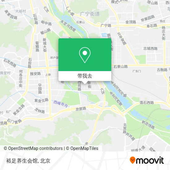 裕足养生会馆地图