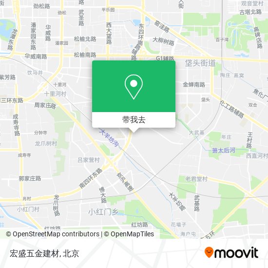 宏盛五金建材地图