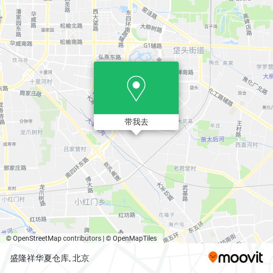 盛隆祥华夏仓库地图