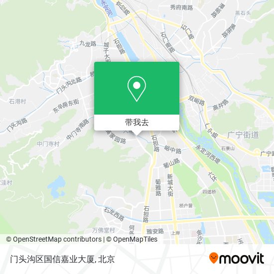 门头沟区国信嘉业大厦地图