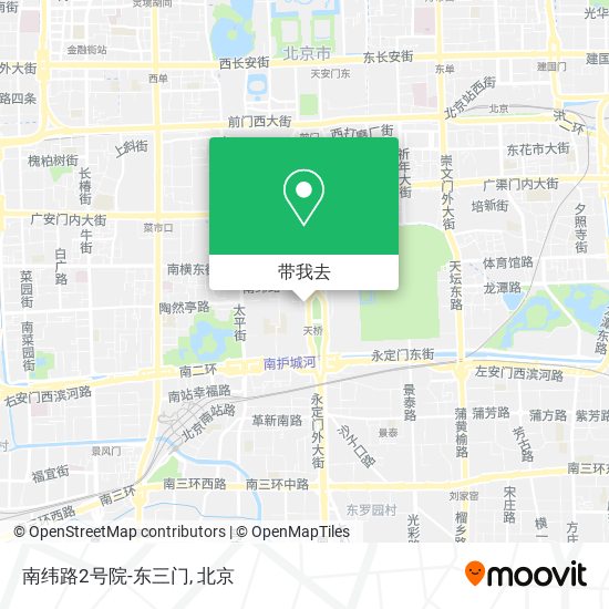 南纬路2号院-东三门地图