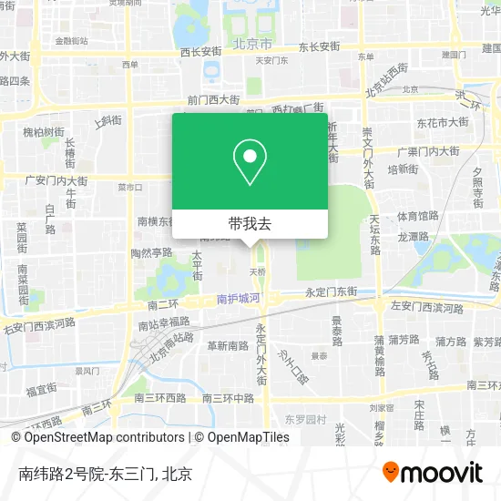 南纬路2号院-东三门地图