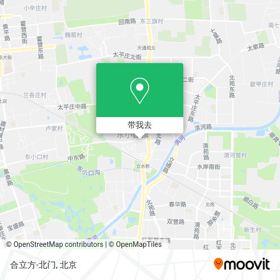 合立方-北门地图
