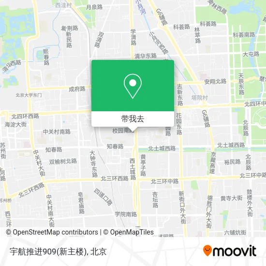 宇航推进909(新主楼)地图