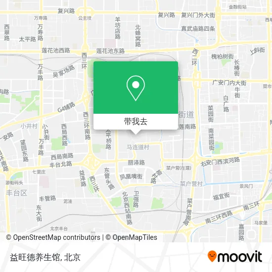 益旺德养生馆地图