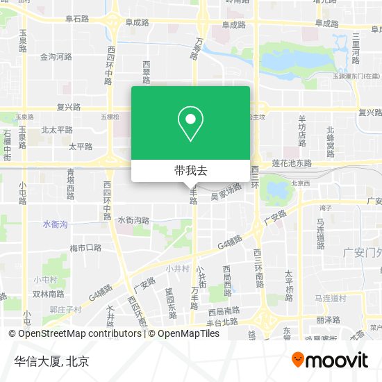华信大厦地图