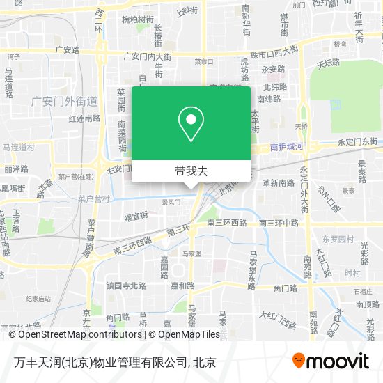 万丰天润(北京)物业管理有限公司地图