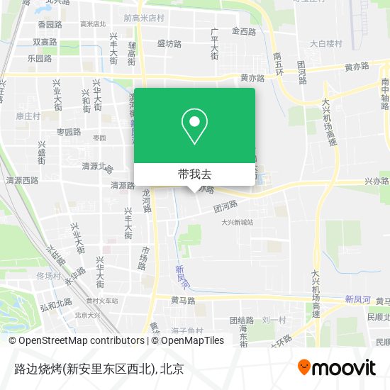 路边烧烤(新安里东区西北)地图