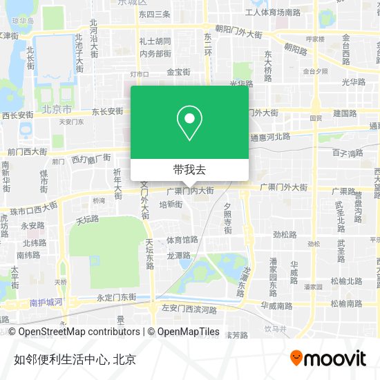 如邻便利生活中心地图