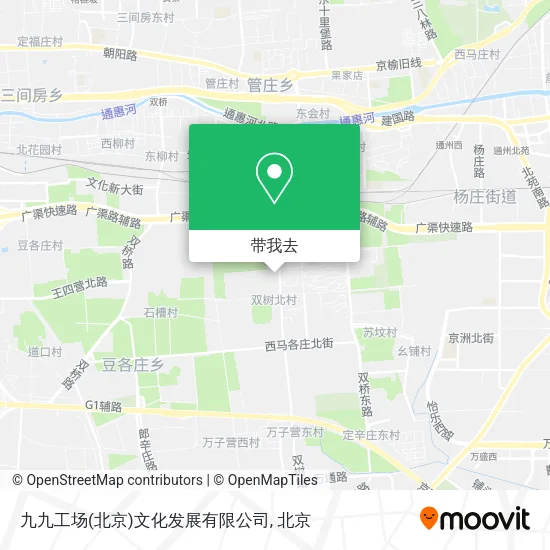 九九工场(北京)文化发展有限公司地图