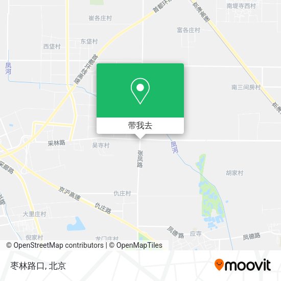 枣林路口地图
